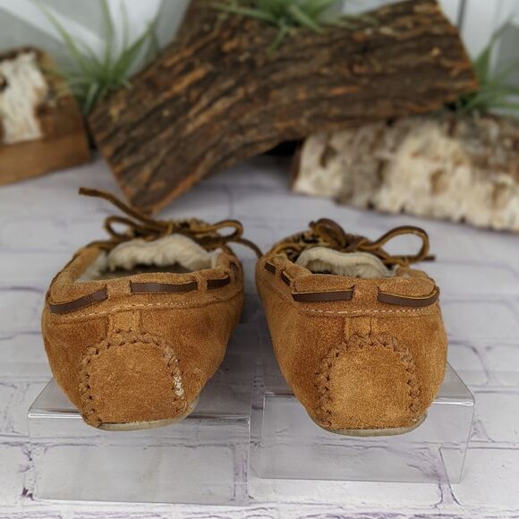 MINNETONKA Leopard Print Cally Slipper - Picture 5 of 8